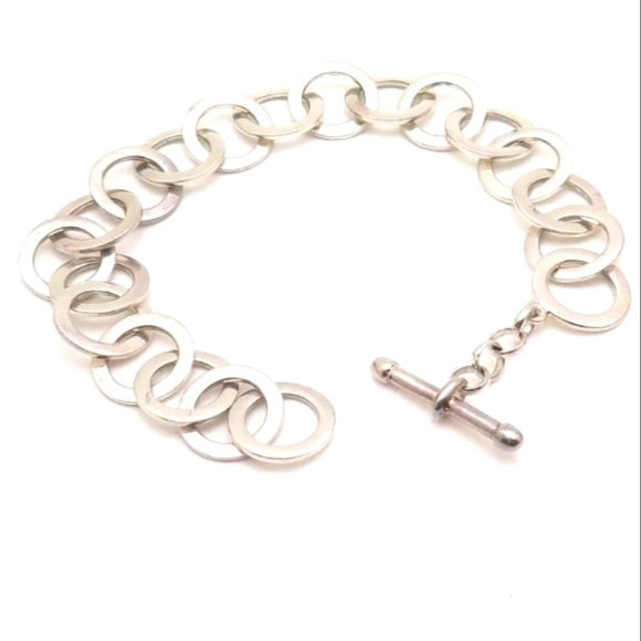 Toggle Flat Link Bracelet - Picture 8 of 12